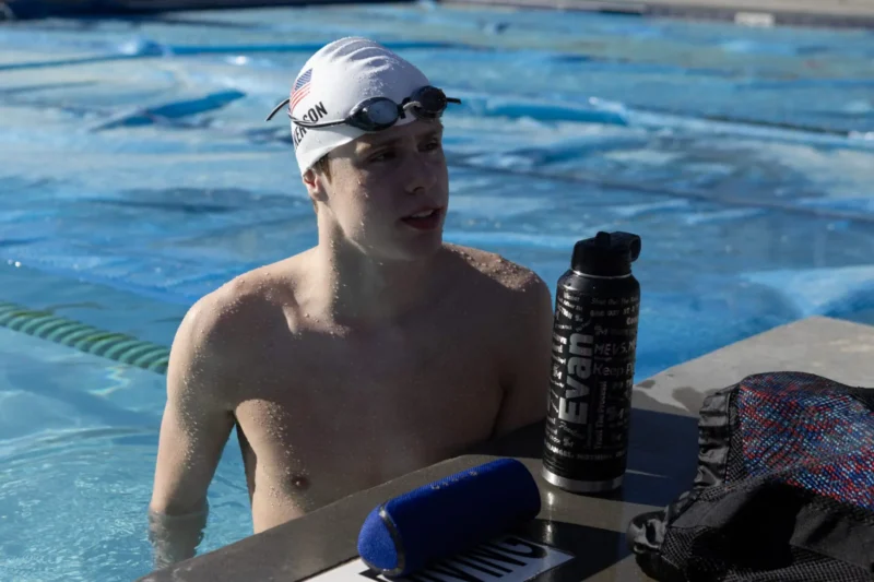 Boy in the pool competition