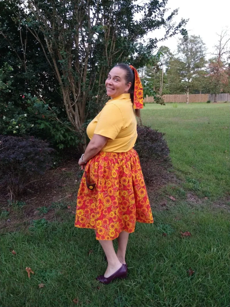 teacher picture in the field