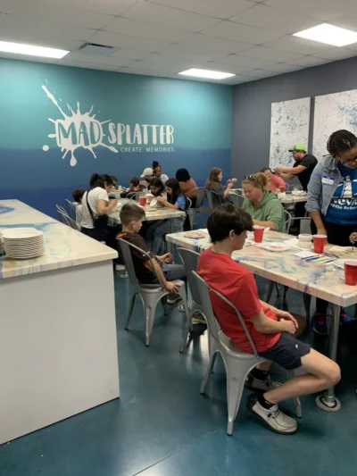 splatter mat create room